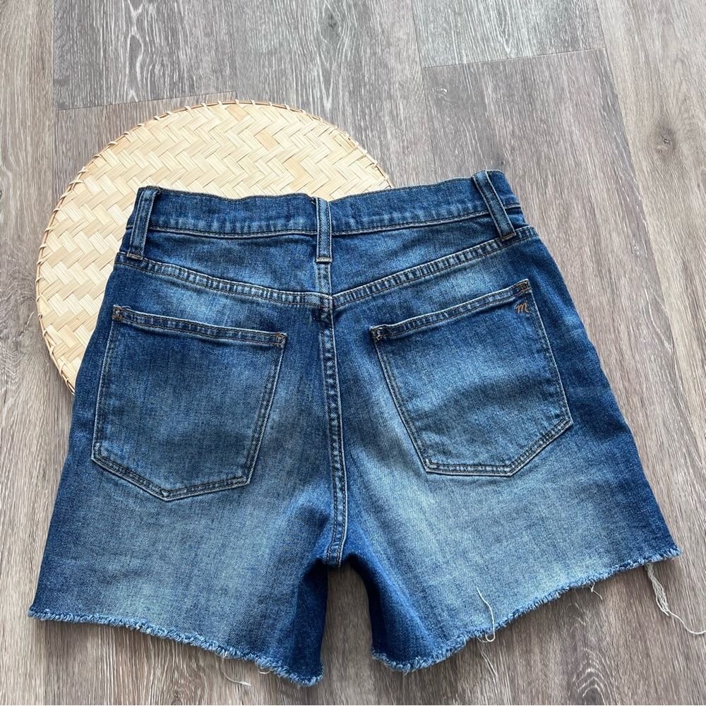 Madewell high rise denim shorts women’s size 26 - Picture 8 of 9